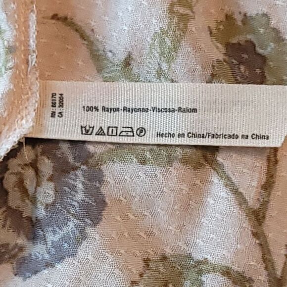 Intimately Free People Slip Dress Boho Mixed Print Tea Combo Open Back Small - Picture 8 of 12